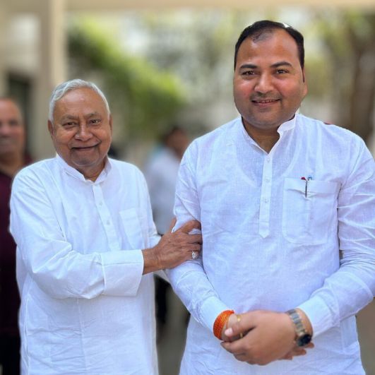 Setu Ji with Bihar’s youth, envisioning a future of opportunity, education, and development.